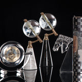 Lumina Black Globe Decor L