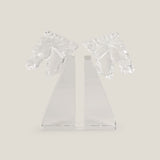 Epona Clear Crystal Bookends Set of 2