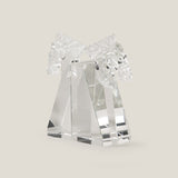 Epona Clear Crystal Bookends Set of 2