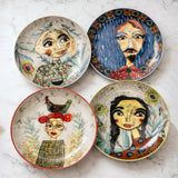 Olivia Cuzins Quarter Plates Set of 4