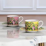 Designers Guild Yellow Cups & Saucers Set of 2