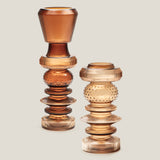 Sienna Brown Tier Candle Holder S