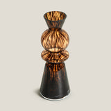 Savannah Brown Tier Vase