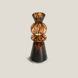 Savannah Brown Tier Vase