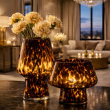 Savannah Brown Taper Vase