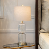 Rhone Clear Glass Table Lamp