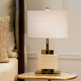 Seine Beige Stone Table Lamp