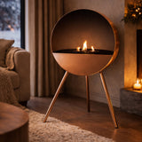 Le Feu Eye Mocca Black & Gold Fireplace