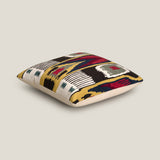 Begzod Multicolor Emb. Cushion Cover