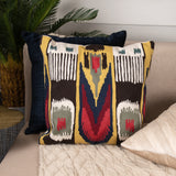 Begzod Multicolor Emb. Cushion Cover