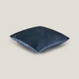 Nodir Blue Pleated Cushion Cover
