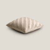Diyor Off White Pleated Cushion Cover