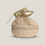 Luxura Hopper Gold & Off White Decor