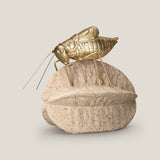 Luxura Hopper Gold & Off White Decor