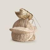 Luxura Hopper Gold & Off White Decor