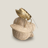 Luxura Hopper Gold & Off White Decor