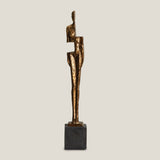 Statuesque Bronze Sculpture L