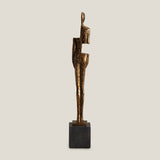 Statuesque Bronze Sculpture L