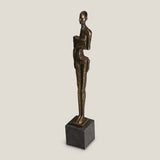 Statuesque Gold Sculpture S