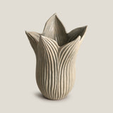 Foliage Grey Ceramic Vase