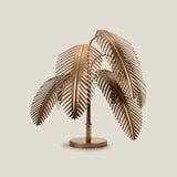 Bahama Palm Brass Table Lamp