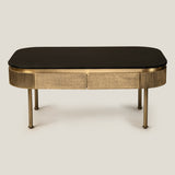 Linear Brass Coffee Table