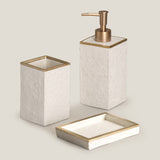 Ostrich Off White Bath Set of 3