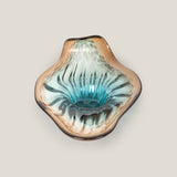 Wavelet Blue & Brown Decor Platter