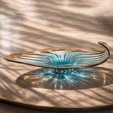 Wavelet Blue & Brown Decor Platter