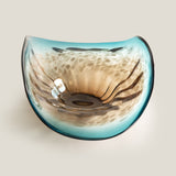Horizon Blue & Brown Decor Platter