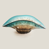 Horizon Blue & Brown Decor Platter