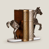 Xanthos White & Antique Gold Bookend