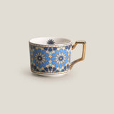Ankara Red & Blue Cup & Saucer Set of 2
