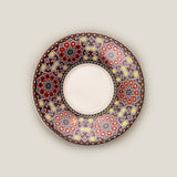 Ankara Red & Blue Cup & Saucer Set of 2