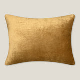 Benito Yellow Pleated Cushion Cover