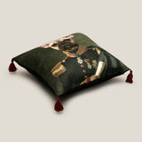 Hussar Multicolor Printed Cushion Cover