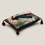 Heron Multicolor Printed Cushion Cover