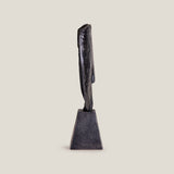 Cycladic Head Antique Grey Sculpture