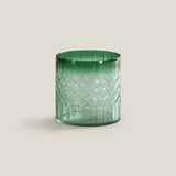 Lyon Green Glass Votive