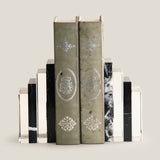 Zenith Black & Clear Bookend