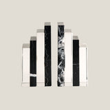 Zenith Black & Clear Bookend