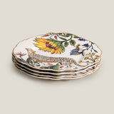 Jenna Clifford Multicolor Plate Set of 4