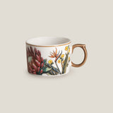 Jenna Clifford Multicolor Cup & Saucer Set of 4