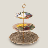 Jenna Clifford Multicolor 3 Tier Dessert Stand