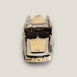 1959 Vintage Silver Roadster Car