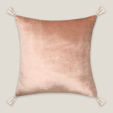 Dalia Peach Emb. Cushion Cover