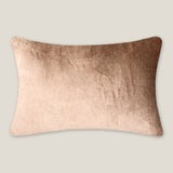 Paeonia Beige Beaded Cushion Cover