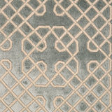 Florette Light Blue Emb. Cushion Cover