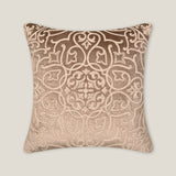 Flora Beige Emb. Cushion Cover