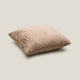 Flora Beige Emb. Cushion Cover